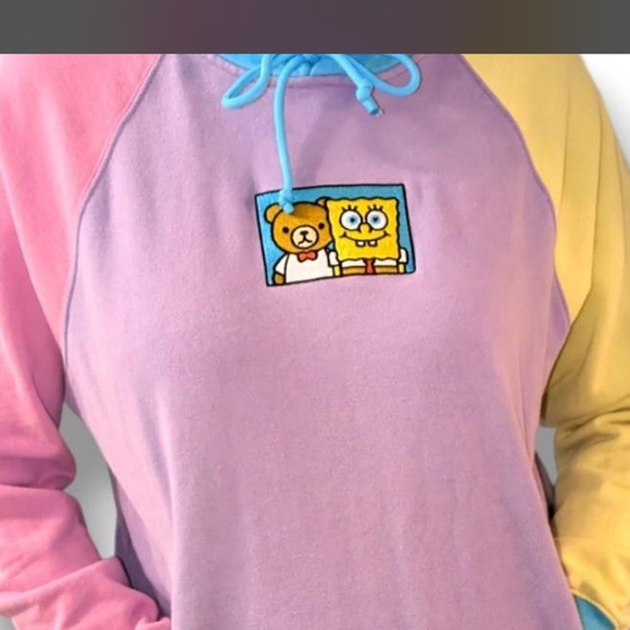 Teddy Fresh x SpongeBob Limted Edition Hoodie Y2K - Picture 4 of 6